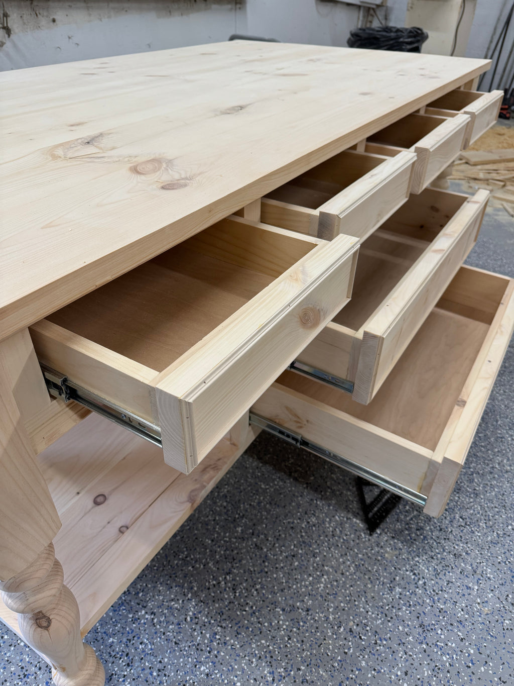 Henshaw kitchen Island