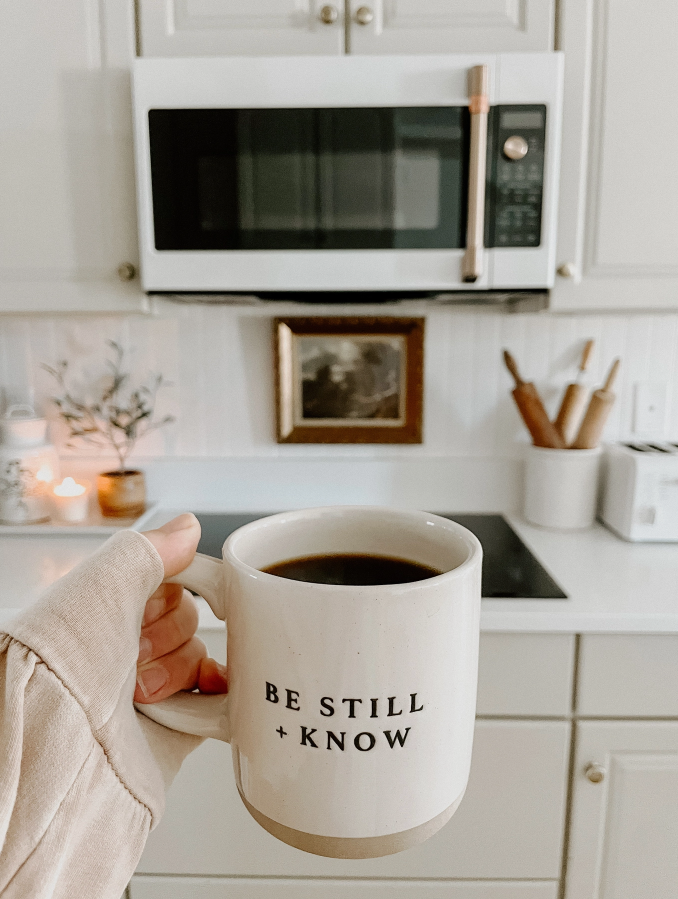 Be Still + Know Mug – Inspirational Ceramic Coffee Cup