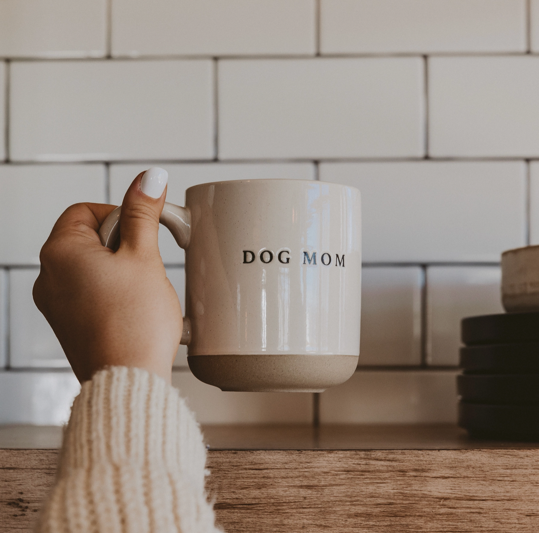 Dog Mom Mug – Ceramic Coffee Cup
