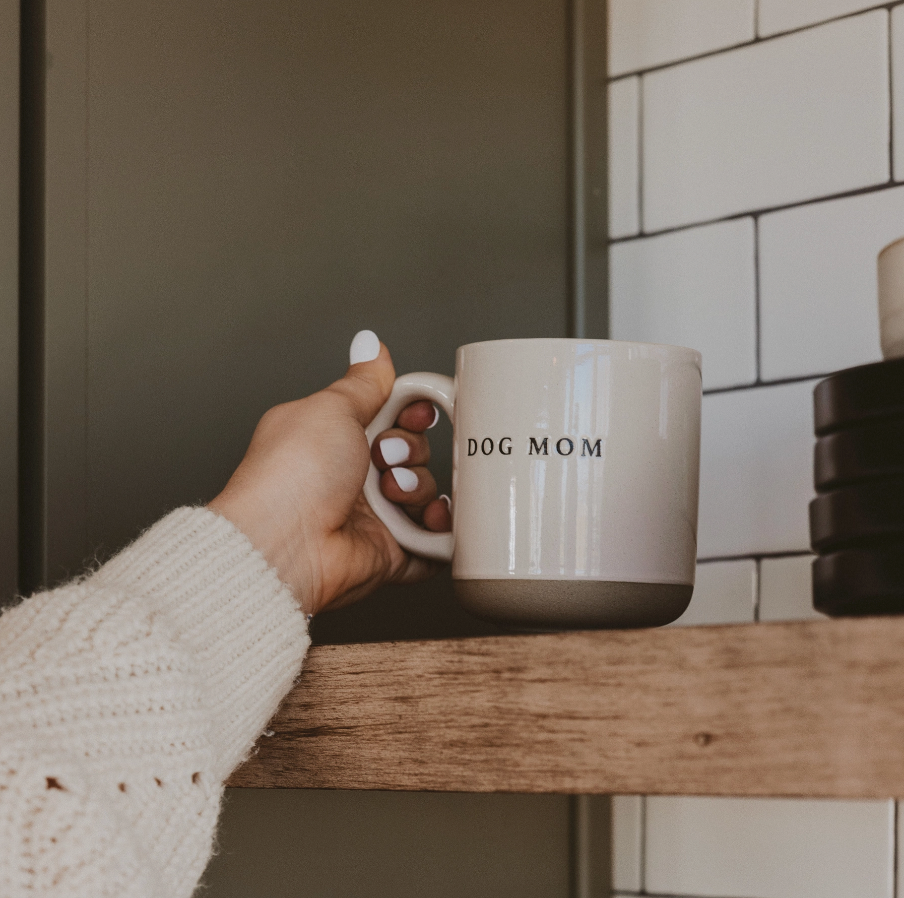 Dog Mom Mug – Ceramic Coffee Cup